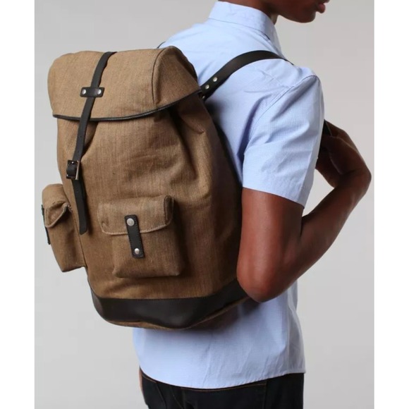 brothers leather supply backpack Earth Brown Handmade  Parrys Leather World Thats at your house Backpacks  BillionBrothers